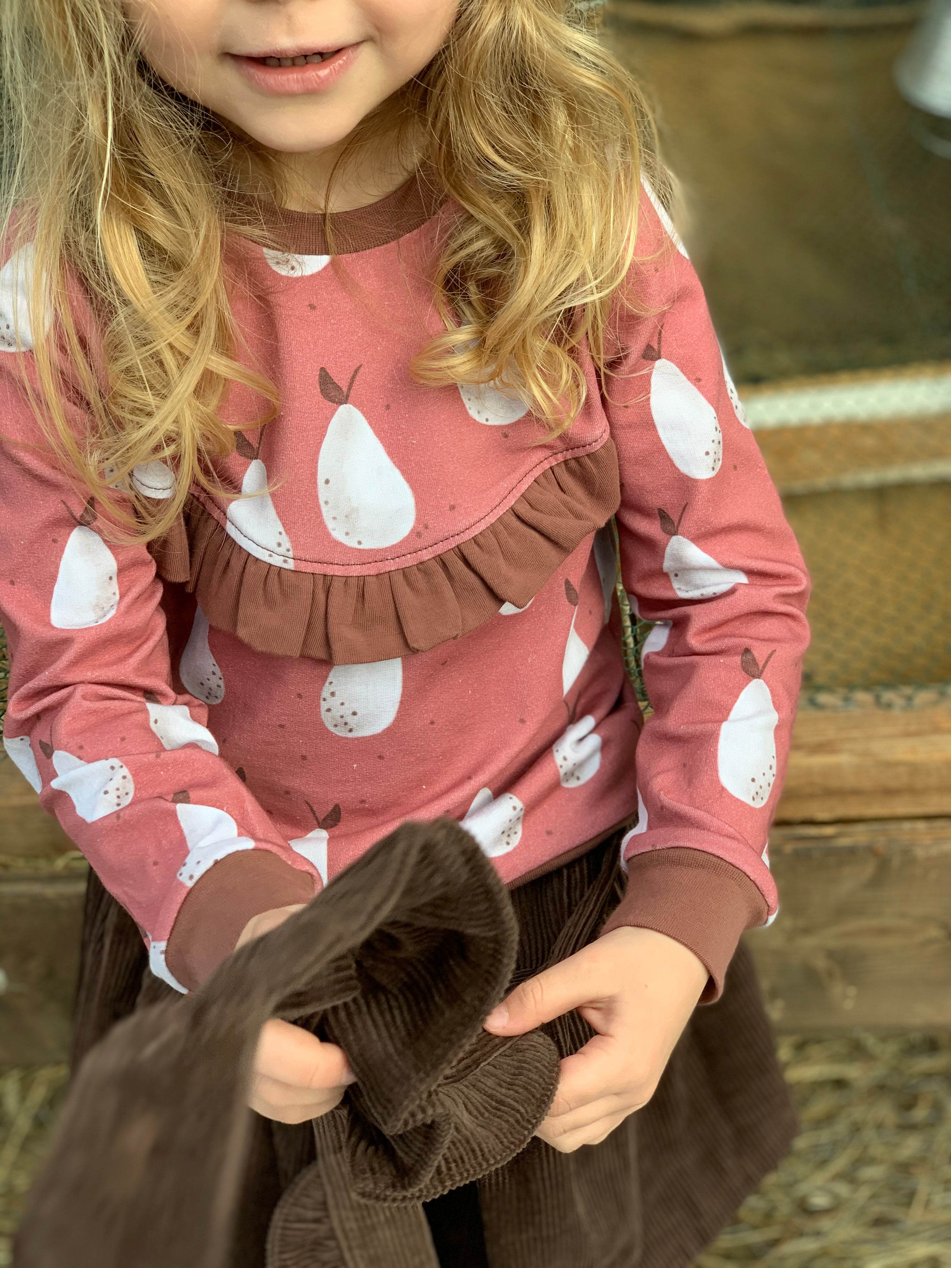 Schnittmuster timtom No.40 Girly Sweatshirt Gr. 86-152 - Sewando