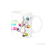 Druckmotiv Alpaka/Schaf "Bommeln" - Sublimation | Bügelbild
