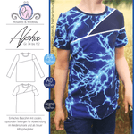 Schnittmuster Basicshirt Alpha Gr. 74 bis 152 - Sewando