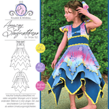 Schnittmuster AmazingStarfruitDress Gr. 74 bis 152 - Sewando
