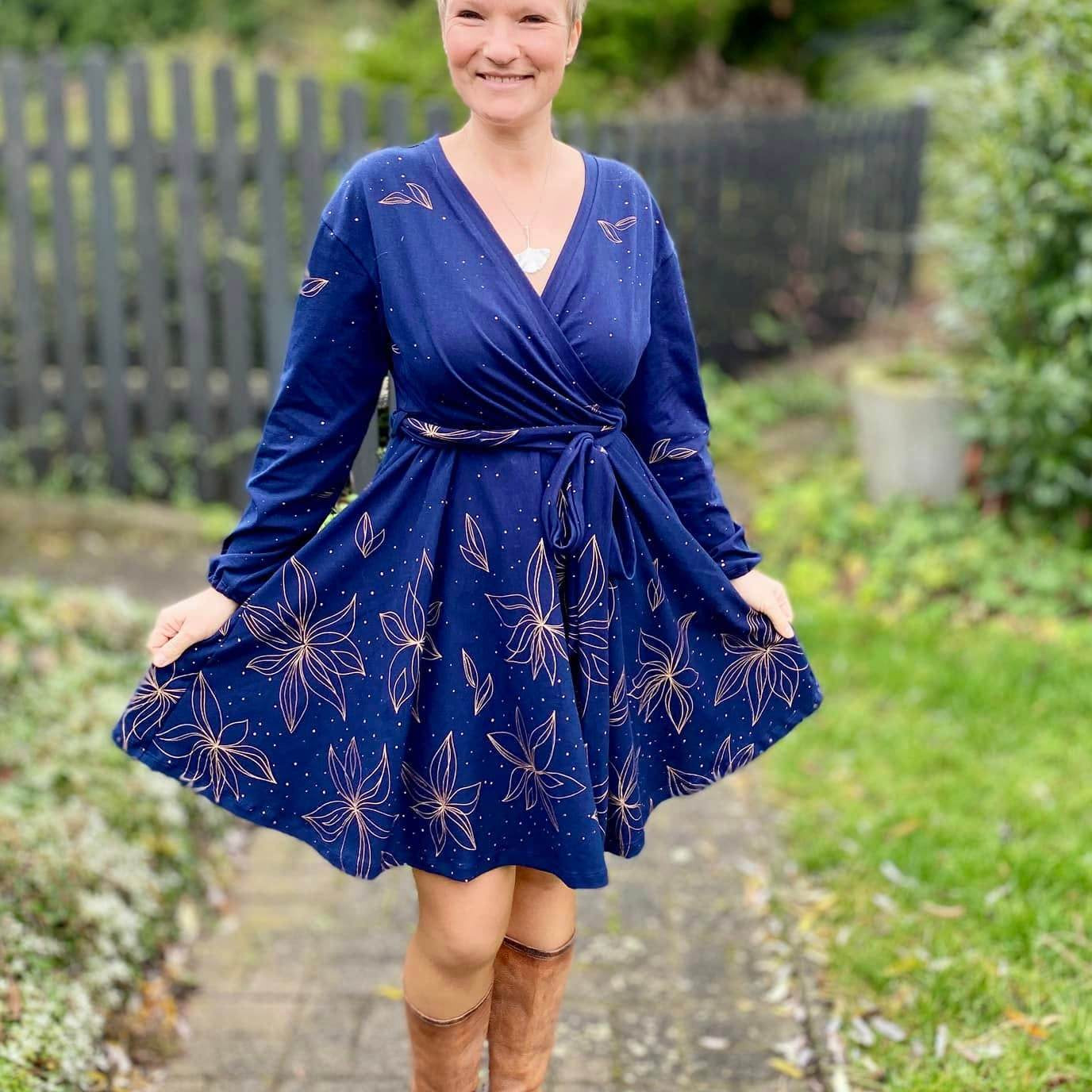 Schnittmuster Kleid Ogen Gr. 32-50 - Sewando