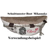 Stickdatei Hovawart "Andy" - realistisch - FÜR HELLE STOFFE