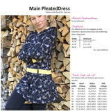 Schnittmuster Main PleatedDress - Damenkleid mit Faltenrock - Gr. 34-50 - Sewando