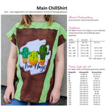 Schnittmuster Main ChillShirt - Langarm/Kurzarm Shirt mit überschnittenen Ärmeln & Teilungen - 80-164 - Sewando