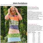 Schnittmuster - Main EasilyDress - Sommerkleid, überschnittene Ärmel -Gr. 34-50 - Sewando