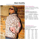 Schnittmuster Main HooDily - Damenpullover mit Biesenoption – 34-50 - Sewando
