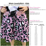 Schnittmuster Main LovelySkirt Kids - Kinder-Faltenrock - 68-164
