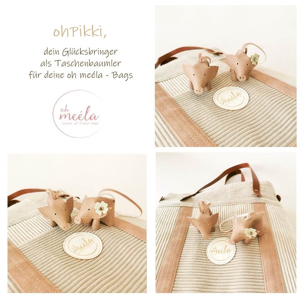 ohPikki * Freebook - Schnittmuster * Glücksbringer - Taschenbaumler - Sewando