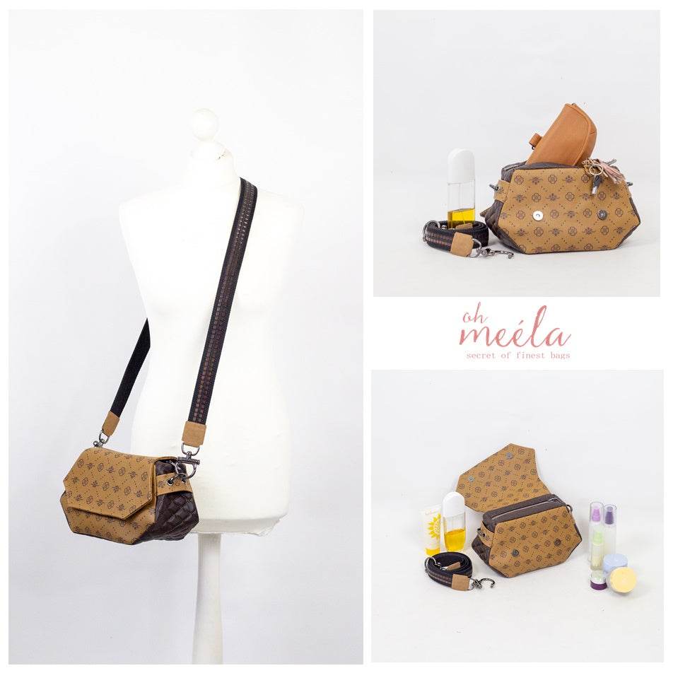 ohBonni Midi * Taschen - Schnittmuster - eBook * Crossbodybag - Kosmetiktasche - Sewando