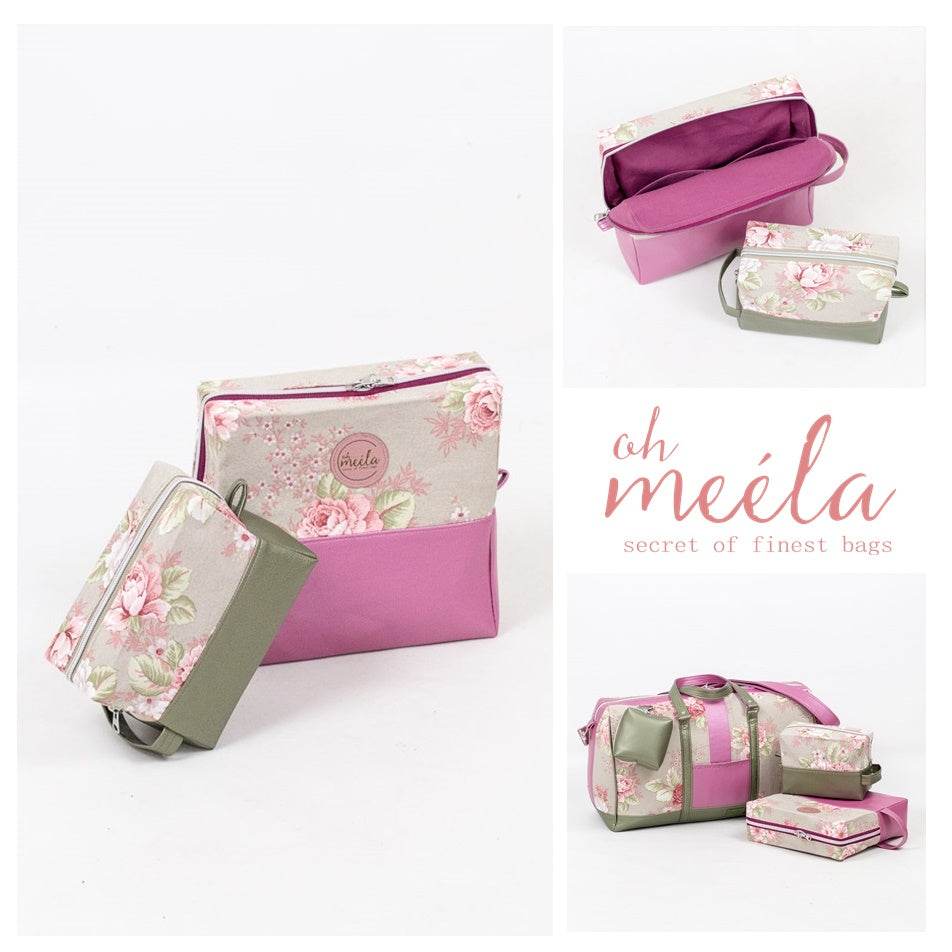 ohElli Mini & Big * Taschen - Schnittmuster - Kombi-eBook * Kosmetik-Serie - Reise-Set in 2 Größen - Sewando