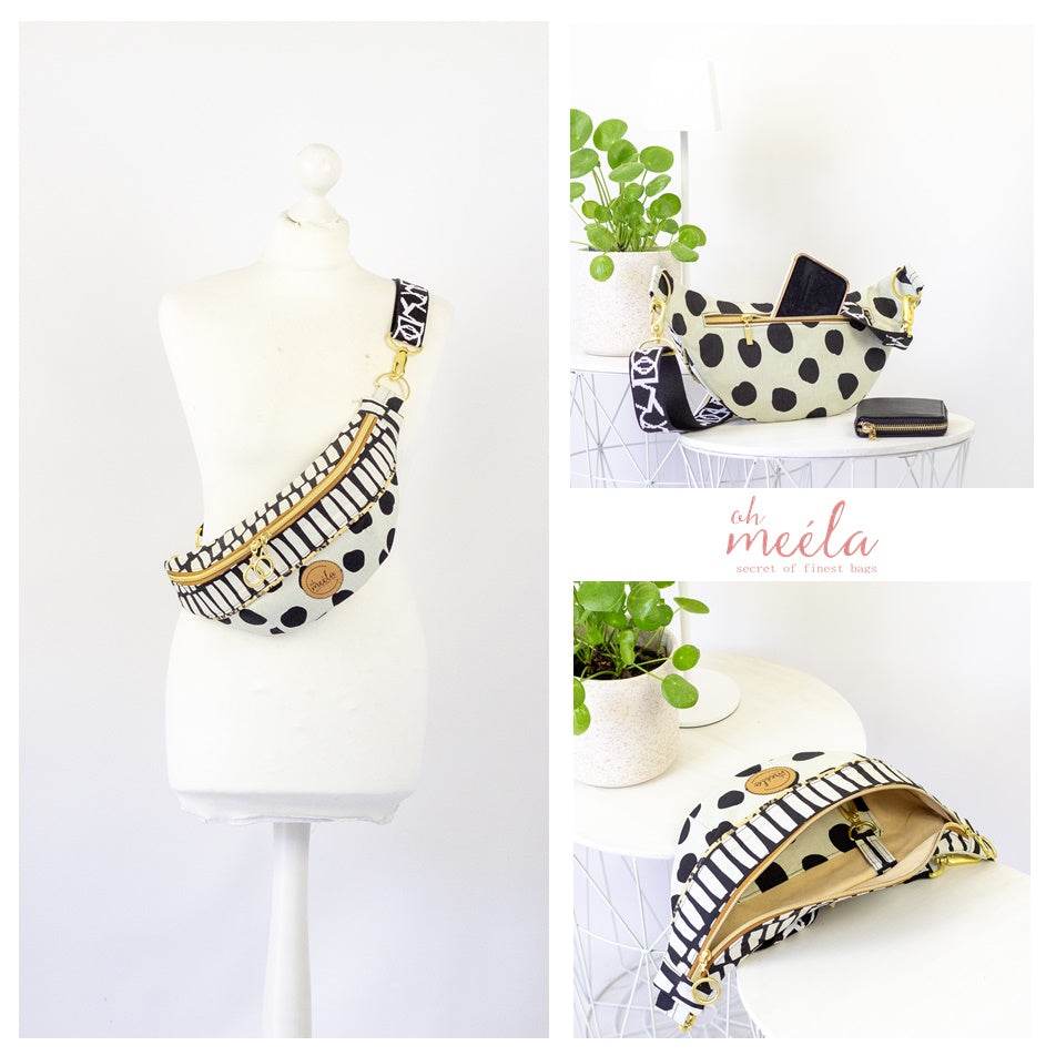 ohHolli Mini & Big & Maxi * Taschen - Schnittmuster - Kombi-eBook * Bauchtasche - Crossbodybag in 3 Größen - Sewando
