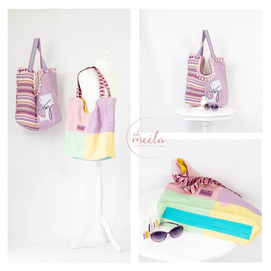 ohNelli Big * Taschen - Schnittmuster - eBook * Shopper groß - Sewando