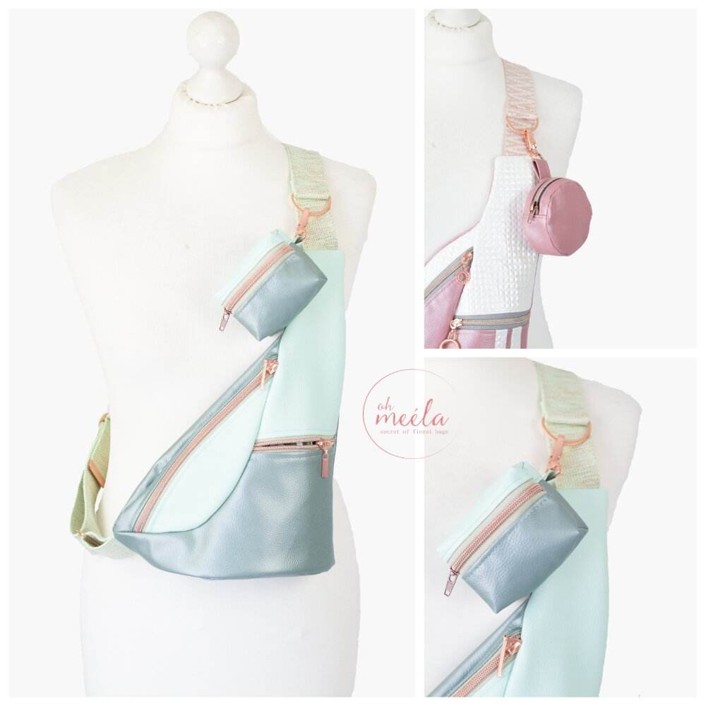 ohRonni (Mini) * Taschen - Schnittmuster - eBook * Slingbag - Crossbodybag - Sewando