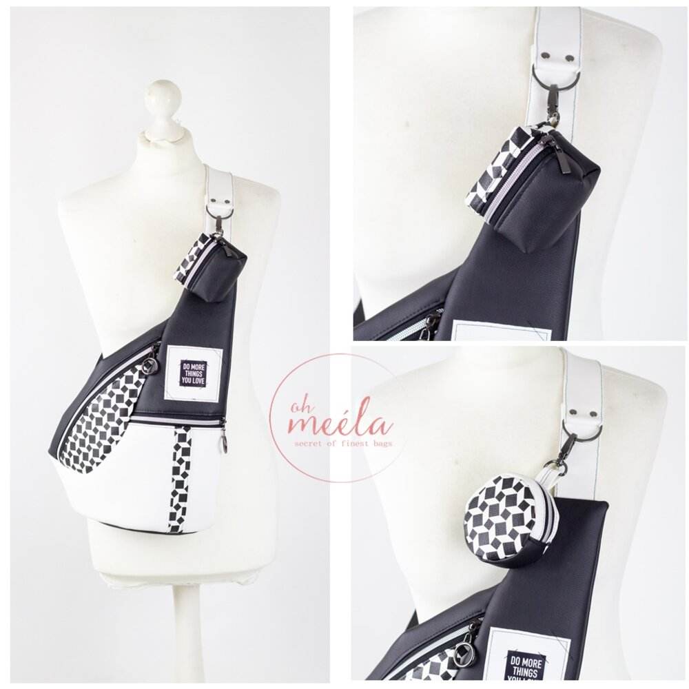 ohRonni Big * Taschen - Schnittmuster - eBook * Slingbag - Crossbodybag - Sewando
