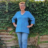 Schnittmuster+Nähanleitung "PULLOVERKLEID" Gr. 38 - 60 | BU 110-151 :