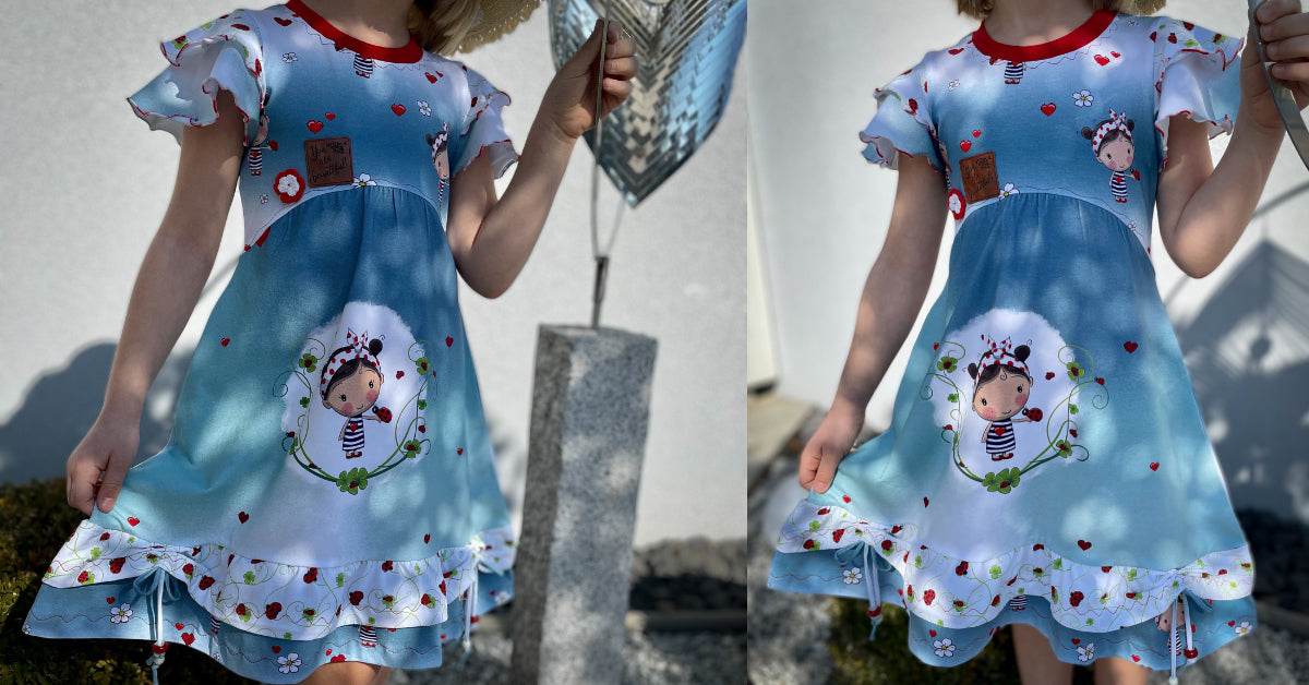 PRINCIPESSA DEL GIORNO: ROBE D'ÉTÉ POUR LES FILLES (92-158) - Sewando