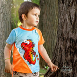 Schnittmuster Main JaggedShirt - Kindershirt - 68-134