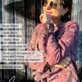 Schnittmuster Bluse Leonie Gr. 34–50 – PDF A4, A0 inkl. Anleitung - Sewando