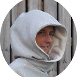 Schnittmuster+Nähanleitung Wickelkapuze ADD ON XS - XXL : - Sewando
