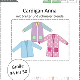 Anna - Cardigan in 3 Längen - Gr. 34-50