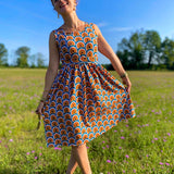 Schnittmuster Kleid Feest Gr. 32-50 - Sewando