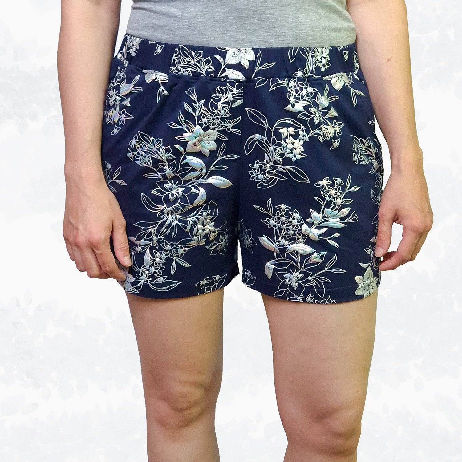 Schnittmuster Anni - Lässige Shorts mit Gummizug Gr. 34-50 - Sewando