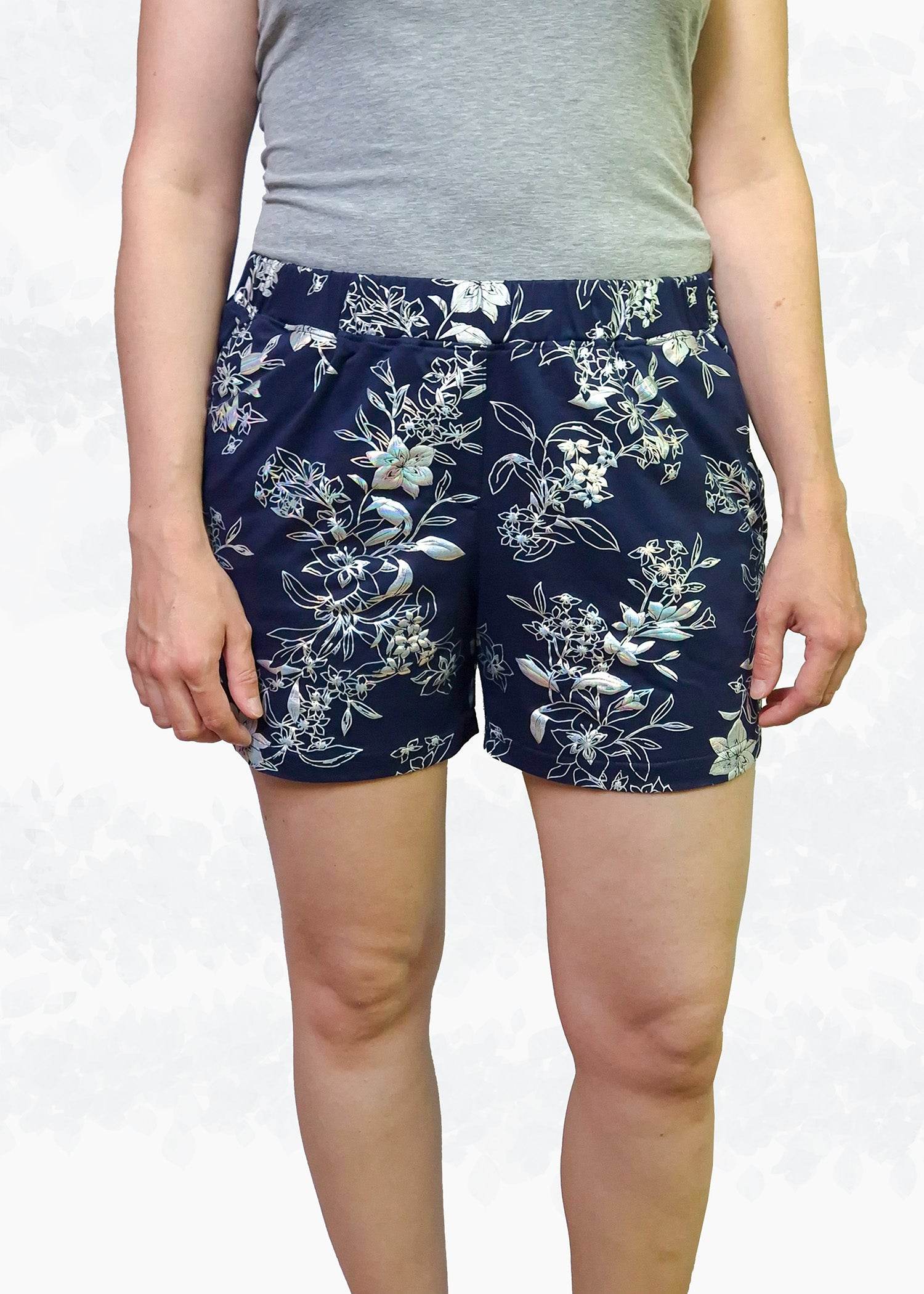 Schnittmuster Anni - Lässige Shorts mit Gummizug Gr. 34-50 - Sewando