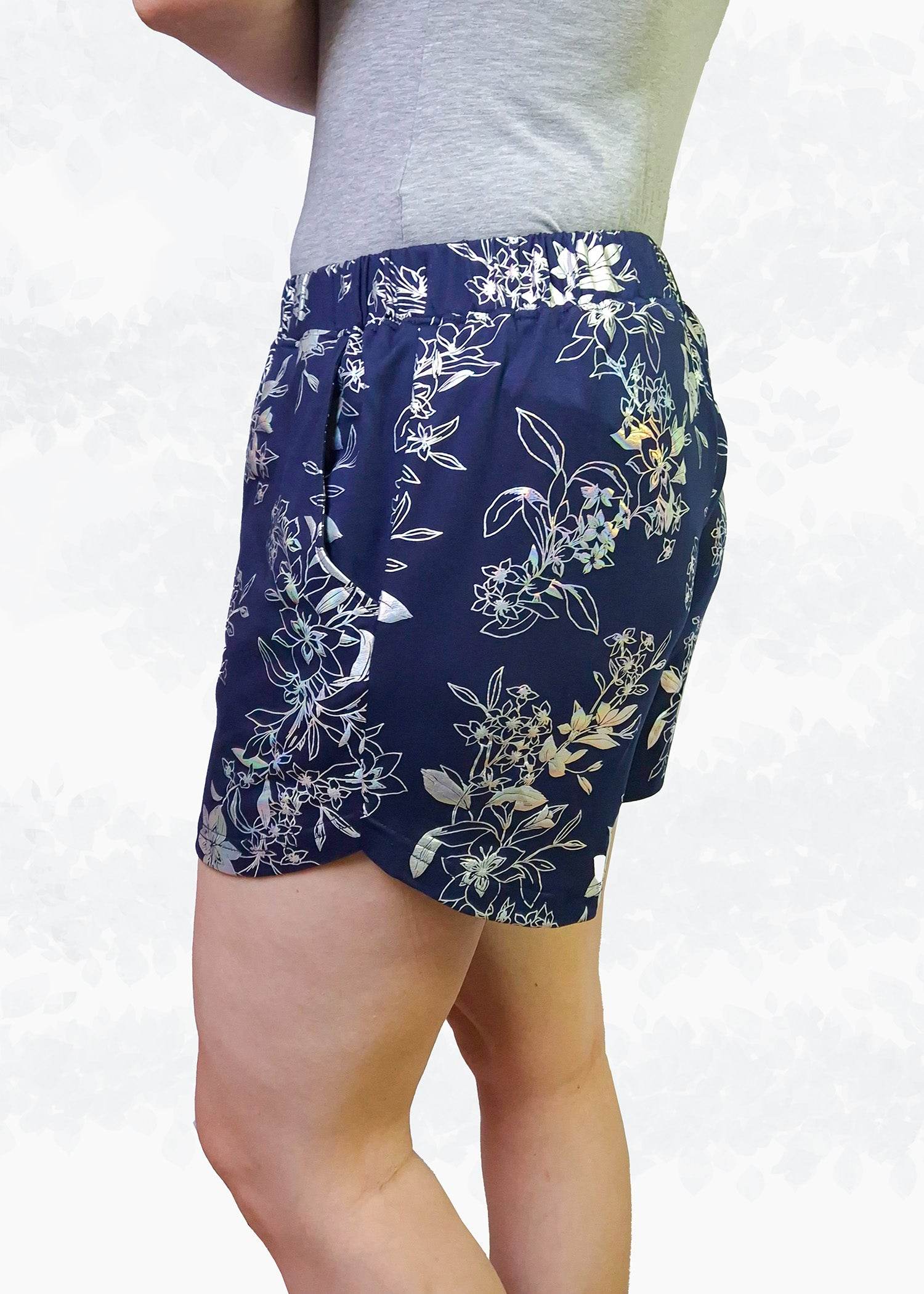 Schnittmuster Anni - Lässige Shorts mit Gummizug Gr. 34-50 - Sewando