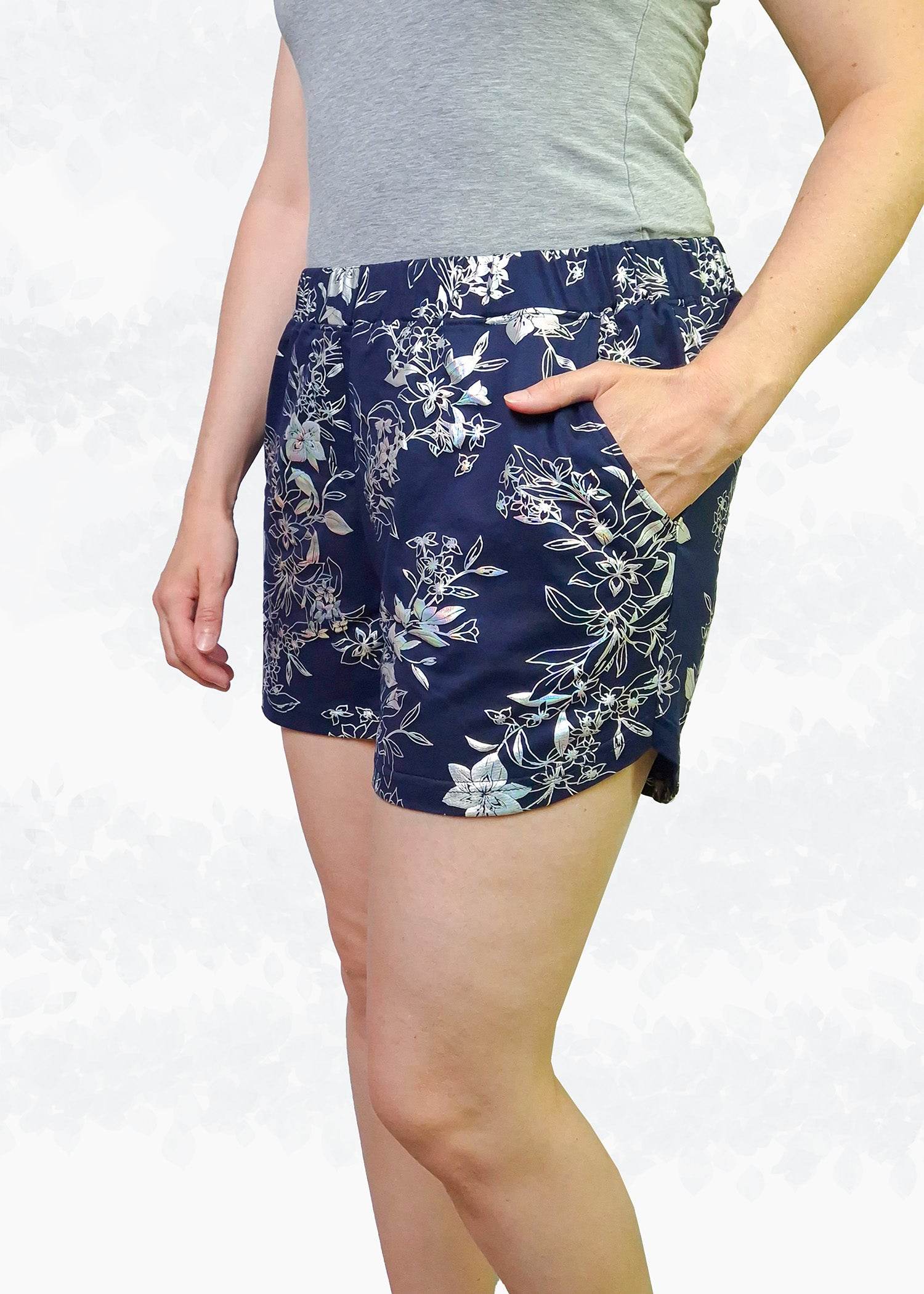 Schnittmuster Anni - Lässige Shorts mit Gummizug Gr. 34-50 - Sewando
