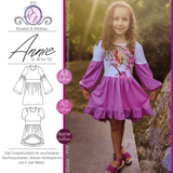 Schnittmuster Annie Tunika/Kurzkleid Gr. 80 bis 152 - Sewando
