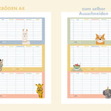 Druckvorlage Babyparty Spiel Stadt Land Fluss