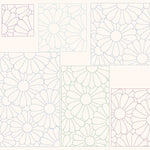 6x Stickdatei Füllmuster Blume - Sewando