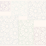 6x Stickdatei Füllmuster Blume - Sewando