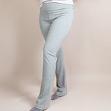 Mid-Rise Leggings mit Foldover-Bund und Flared Leg (Schnittmuster) – Gr. 30-48