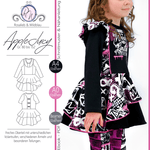 Schnittmuster Kleid AppleJuicy Gr. 80 bis 152 - Sewando