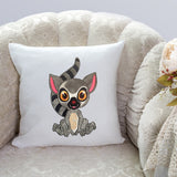 Stickdatei Applikation „Lemur Julien“ | 3 Größen | 13x18, 16x26, 20x30 | alle gängigen Formate | Embroidery Design | Sofort-Download