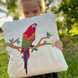 Applikationsvorlage Papagei Artemis