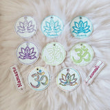 Stickdatei Yoga Schlüsselanhänger Set 2675