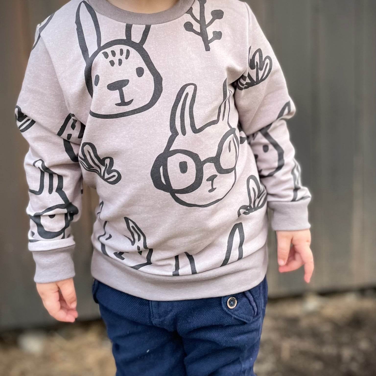 Schnittmuster Basic Pullover Lille Lijn Gr. 62-164 - Sewando