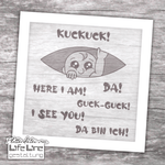 Plotterdatei KUCKUCK svg + dxf - Sewando