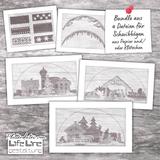 Plotterdateien-Bundle SCHWIBBOGEN svg + dxf - Sewando