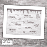 Plotterdatei SCHOKOLADE svg + dxf - Sewando