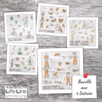 Plotterdateien-Bundle ALLE MÜLLMÄNNCHEN svg + dxf - Sewando