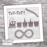 Plotterdatei EISENBAHN svg + dxf - Sewando