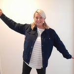 Schnittmuster Jacke Boxy Mor Gr. 32-50 - Sewando