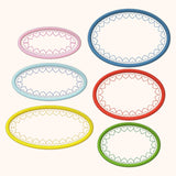 12x Stickdatei beschreibbare Aufkleber Herzen - Sewando