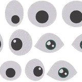 Stickdatei Augen für Kuscheltiere Kissen Bettschlagen