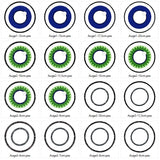 runde XXL Augen bis 20cm für Kuscheltiere Stickdatei