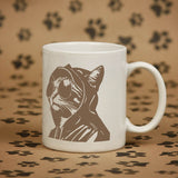 Plotterdatei Cool Aura Cat / Coole Katze - Sewando
