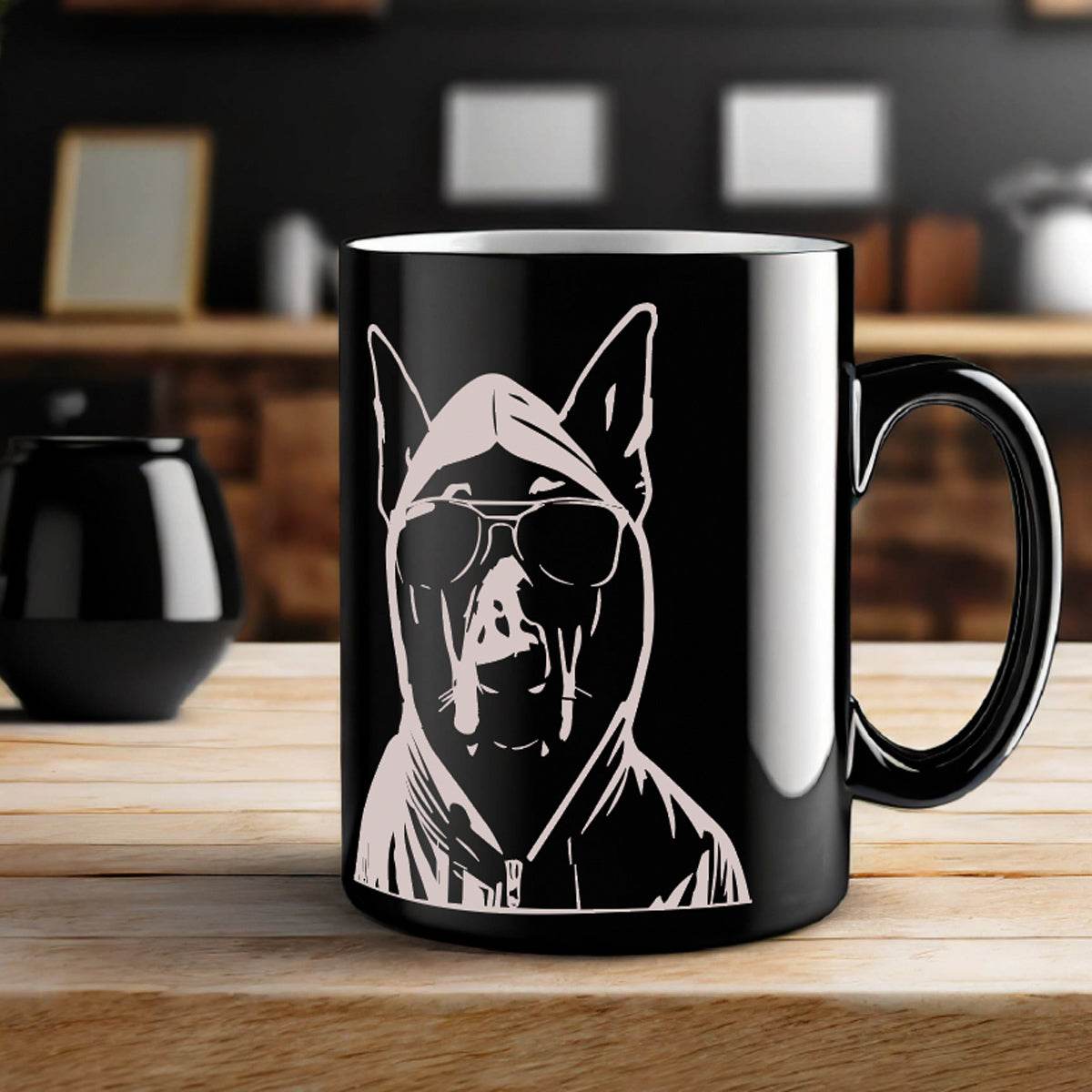 Plotterdatei Aura Dog Dobermann / Hund - Sewando